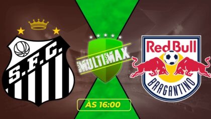 Assistir Santos x RB Bragantino Futemax AO VIVO Online HD 25/01/2026 no celular e PC