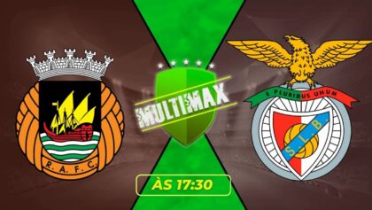 Este jogo começa às 17:30 – Campeonato Portugues: Assistir Rio Ave x Benfica Futemax AO VIVO Online HD – Disney+ ao vivo