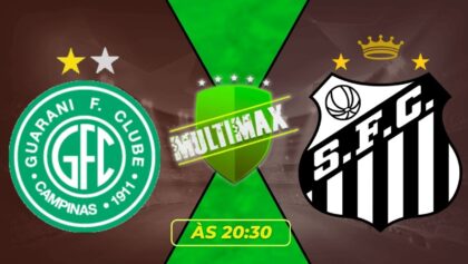 Assistir Guarani x Santos Futemax AO VIVO Online HD 18/01/2026 no celular e PC