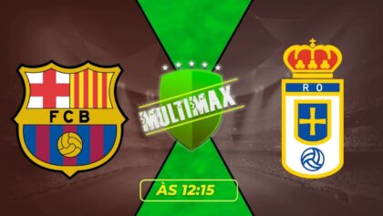 Assistir Barcelona x Oviedo Futemax AO VIVO Online HD 25/01/2026 no celular e PC
