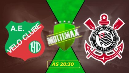 Assistir Velo Clube x Corinthians Futemax AO VIVO Online HD 25/01/2026 no celular e PC