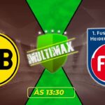 Assistir Borussia Dortmund x Heidenheim Futemax AO VIVO Online HD 01/02/2026 no celular e PC
