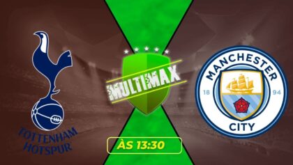 Assistir Tottenham x Man City Futemax AO VIVO Online HD 01/02/2026 no celular e PC
